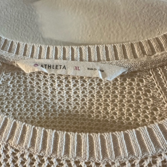 Athleta sweater xl sweater white sweater - Picture 7 of 10